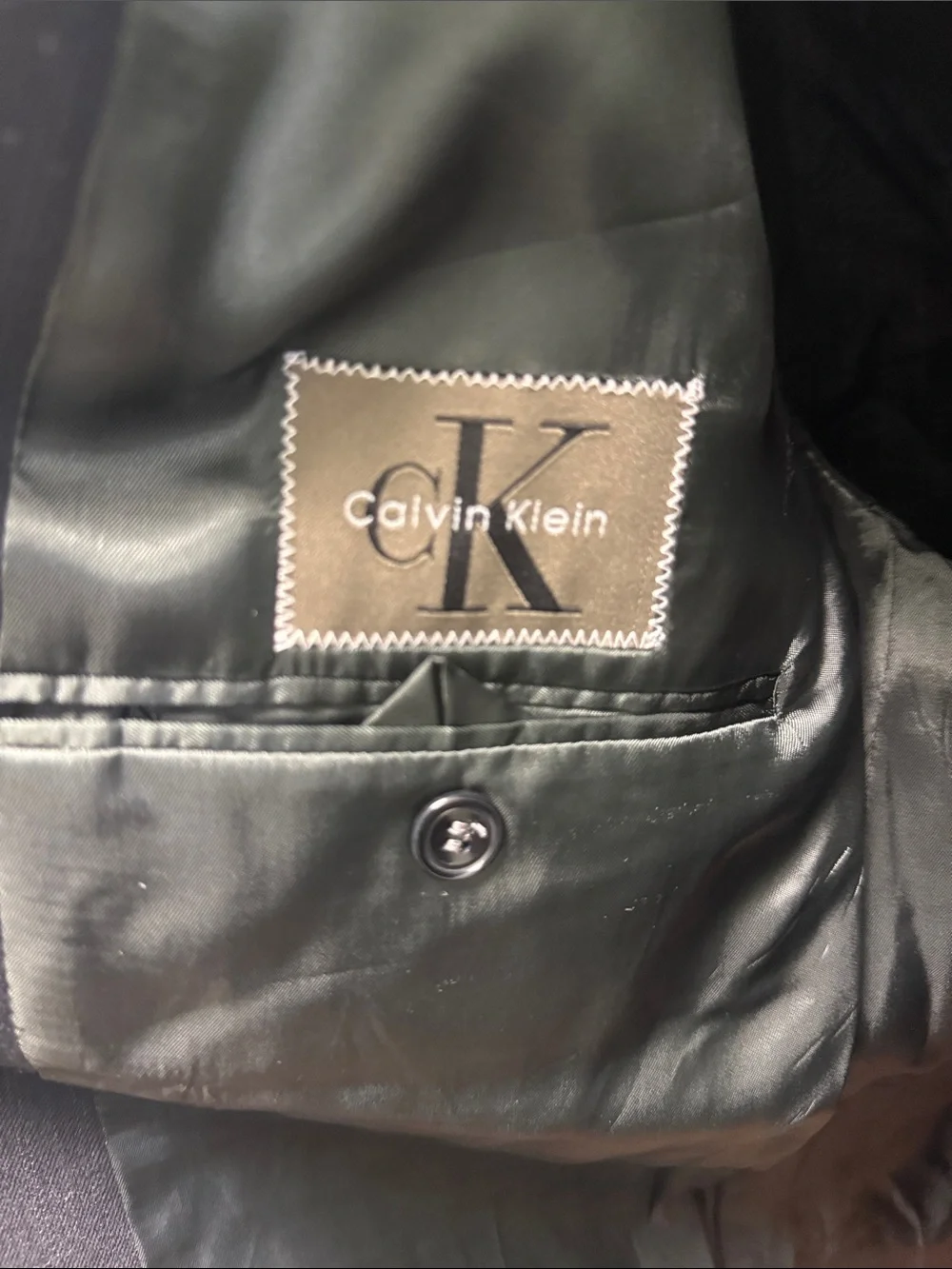Calvin Klein tailored single